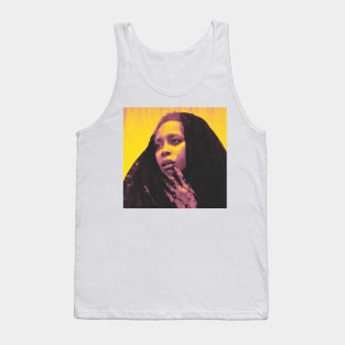 Badu Nostalgic Retro Pink Tank Top